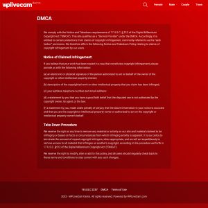 WPLiveCam DMCA